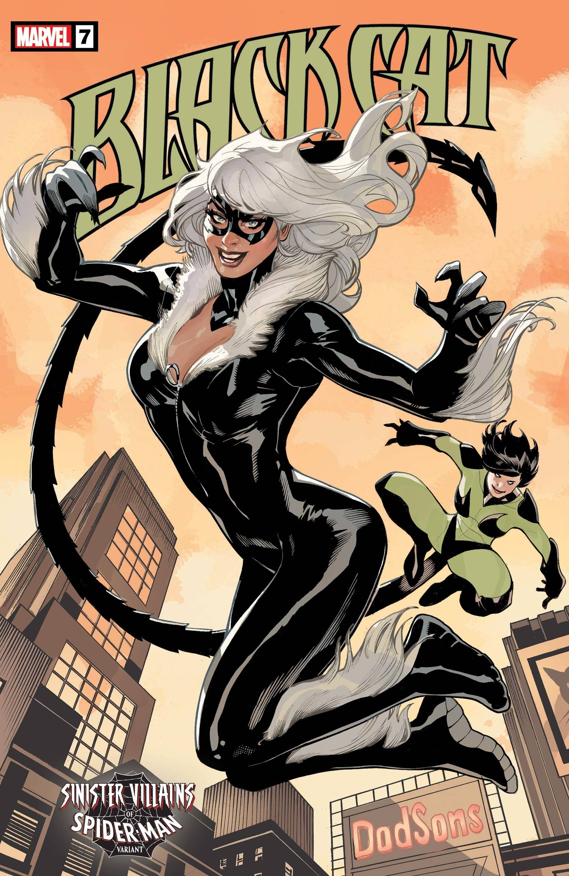 black cat spiderman comic