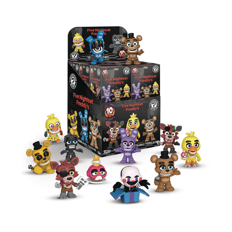 Mystery Mini Five Nights At Freddys 10th 12pc Pdq