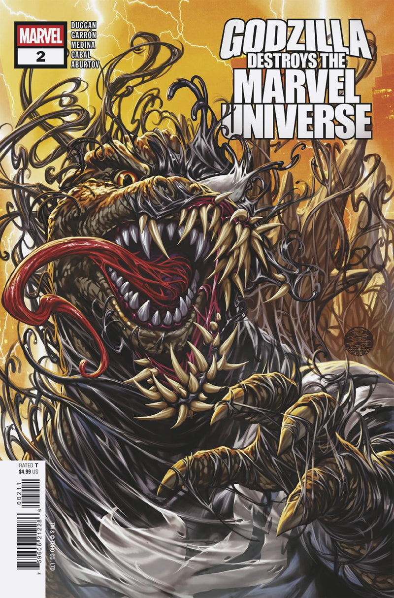 Godzilla Destroys The Marvel Universe 