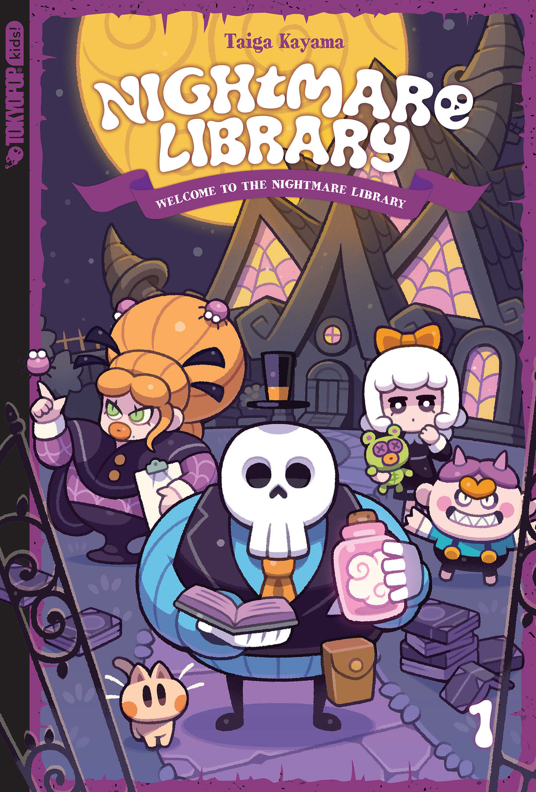 NIGHTMARE アートブック セット 2019年10月14日 Nightmare Library, Book 1: Welcome to the Nightmare Library - FOC