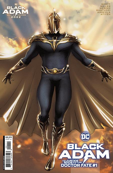 BLACK ADAM THE JUSTICE SOCIETY FILES DOCTOR FATE 