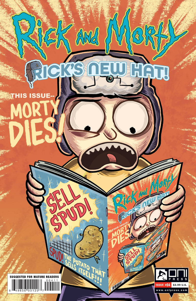 RICK AND MORTY RICKS NEW HAT 