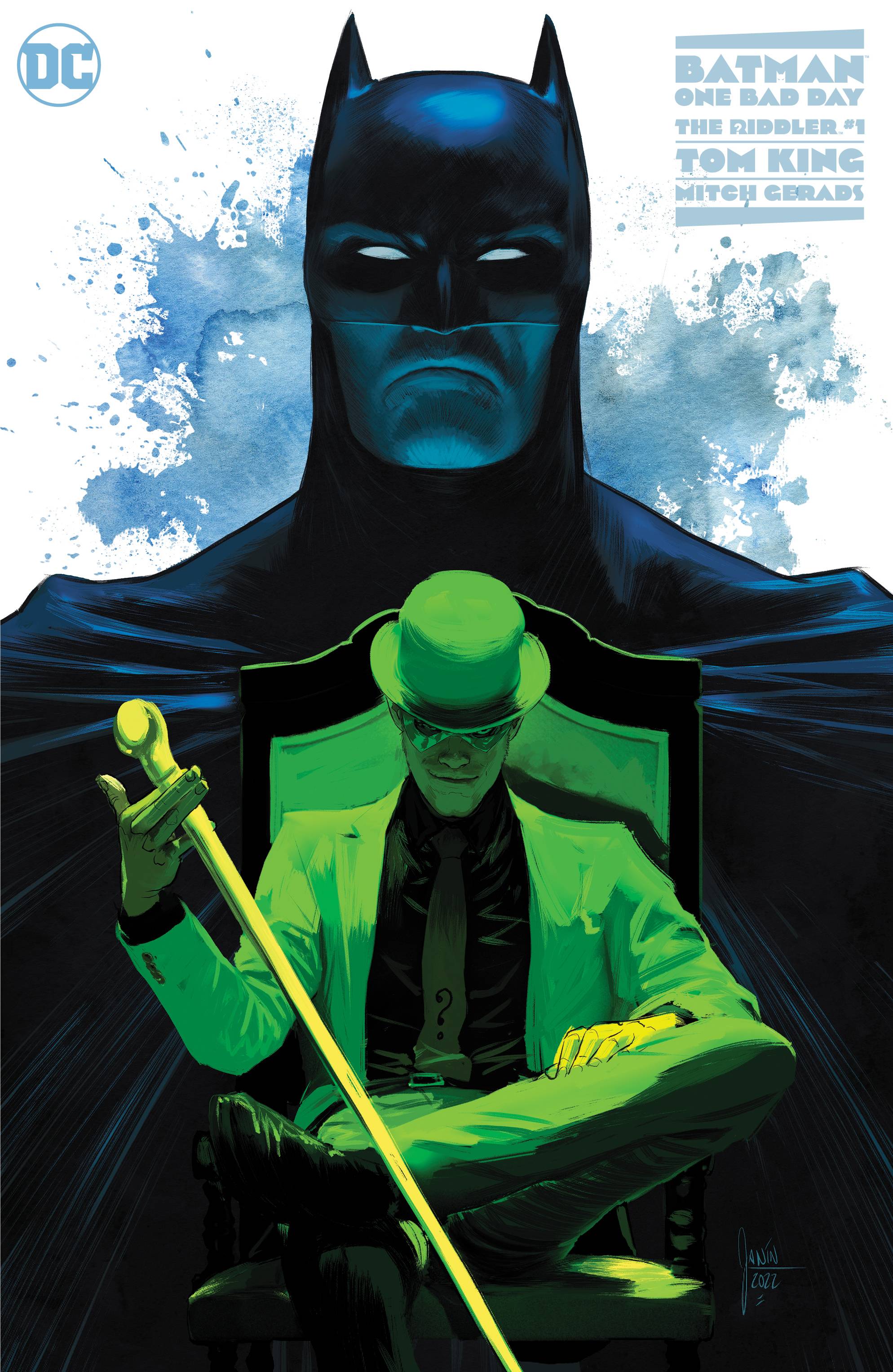 Riddler Batman Comic Cover